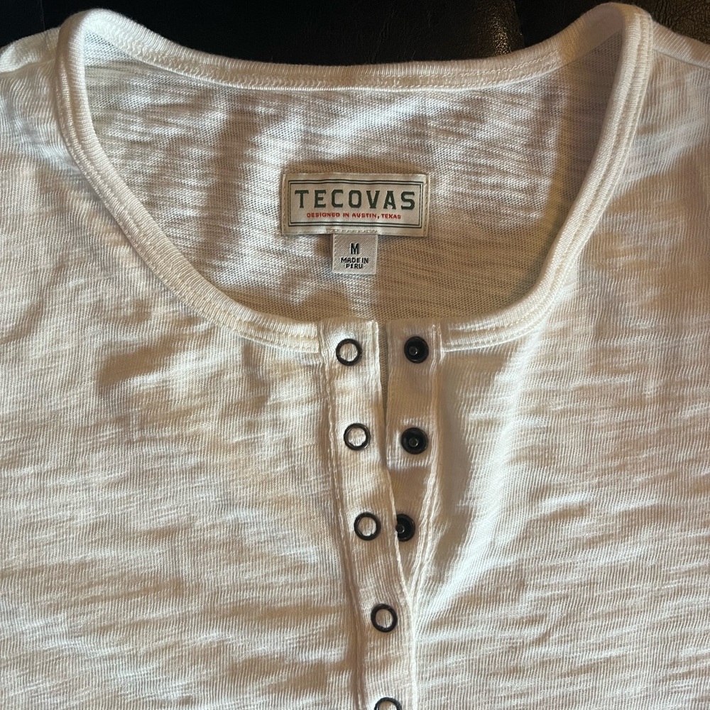 Tecovas Short Sleeve Cotton Henley